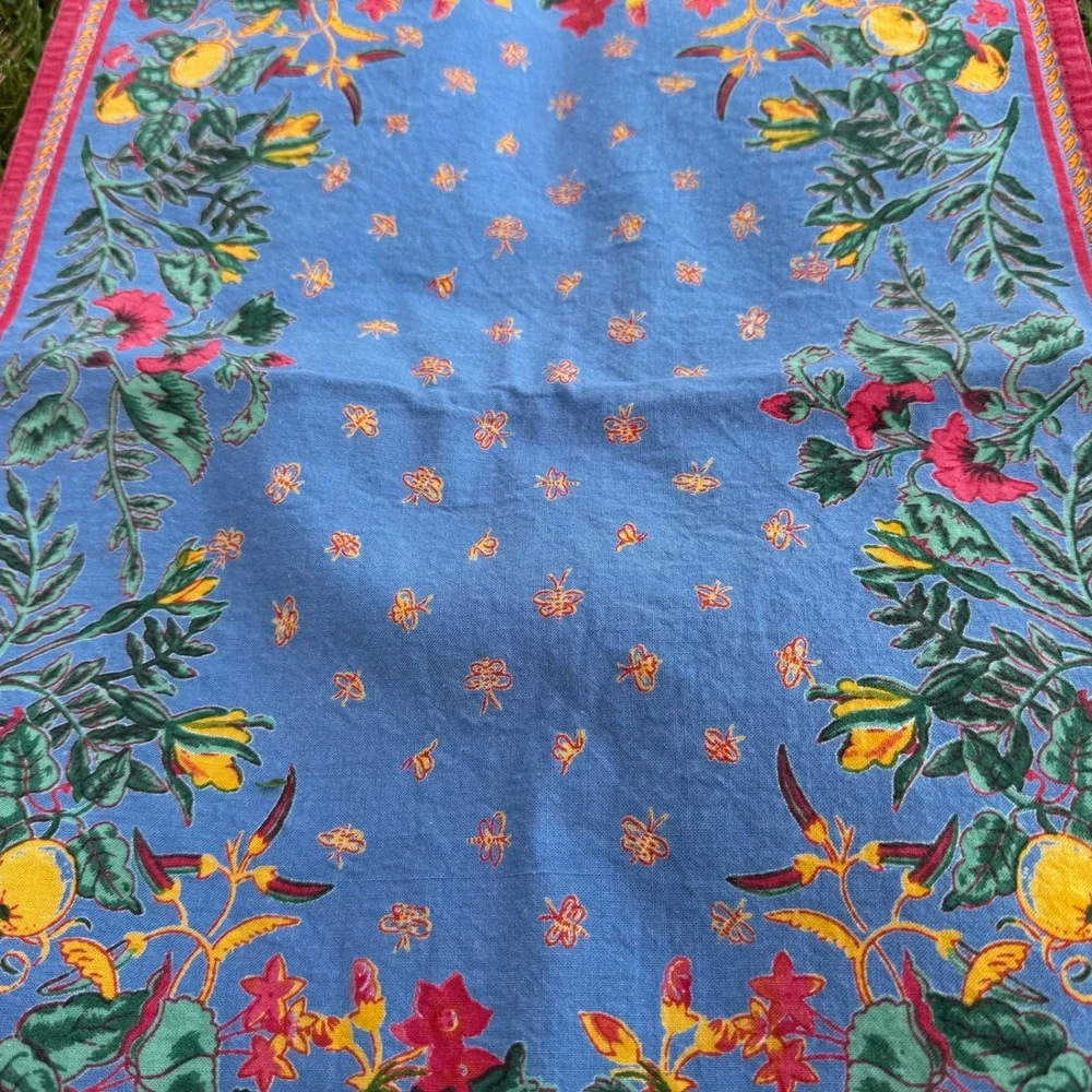 Williams Sonoma Placemats Set of 4 French Country Provence Cotton Made in India